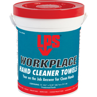 Workplace Hand Cleaner Towels, 72 Wipes, 10-1/2" x 12-1/4"  AA841 | TENAQUIP