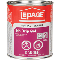 LePage<sup>®</sup> Pres-Tite<sup>®</sup> Gel Contact Cement, Can, 946 ml  AC140 | TENAQUIP
