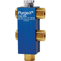 Adjustable Air Operated PurgeX<sup>®</sup> Precision Injector Pumps, 1/8" NPT, Max. 125 PSI  AD750 | TENAQUIP