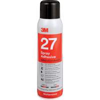27 Multi-Purpose Spray Adhesive, Clear, Aerosol Can  AF164 | TENAQUIP