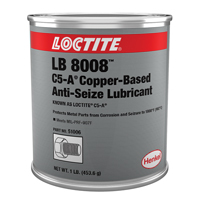 Loctite<sup>®</sup> C5-A Copper Anti-Seize, 1 lbs., Can, 1800°F (982°C) Max Temp.  AF218 | TENAQUIP