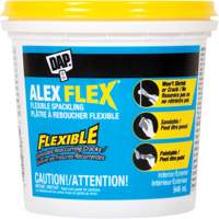 Alex Flex<sup>®</sup> Flexible Spackling, 946 ml, Plastic Container  AG774 | TENAQUIP
