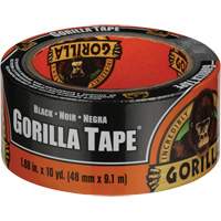 Duct Tape, 17 mils, Black, 48 mm (2") x 9.14 m (30')  AG947 | TENAQUIP