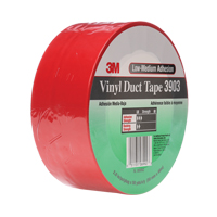 3903 Vinyl Duct Tape, 48 mm (2") W x 46 m (151') L, 6.5 mils, Red  AMA097 | TENAQUIP