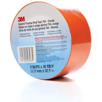 764 General-Purpose Vinyl Tape, 50.8 mm (2") W x 32.9 m (108') L, 5 mils, Orange  AMB180 | TENAQUIP