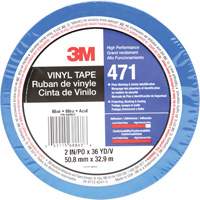 471 Vinyl Tape, 50.8 mm (2") W x 32.9 m (108') L, 5.2 mils, Blue  AMC457 | TENAQUIP