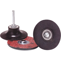 Speed-Lok TS Discs - Merit Alo Resin Bond Cloth Discs, 2" Dia., 240 Grit, Aluminum Oxide  BR524 | TENAQUIP