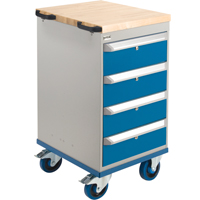Mobile Cabinet Benches- Assembly Kits, Single FH407 | TENAQUIP