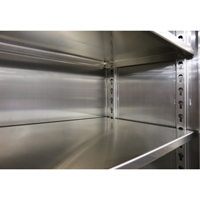 Extra Heavy-Duty Cabinet Shelf, 36" x 24", 1900 lbs. Capacity, Stainless Steel, Grey  FI349 | TENAQUIP