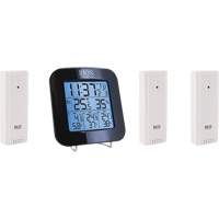 Wireless Weather Station with 3 Sensors, Non-Contact, Digital, 40-158°F (-40-70°C)  IC679 | TENAQUIP