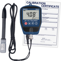 pH/mV-mètre avec température, comprend un certificat ISO  IC872 | TENAQUIP