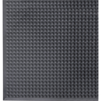 Anti-Static Floor Matting, 3' W x 4' L, Black, Polyurethane JA073 | TENAQUIP