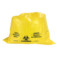 Sure-Guard™ Bio-Medical Waste Liners, Bio-Hazard, 38" L x 30" W, 2 mils, 100 /pkg.  JD101 | TENAQUIP