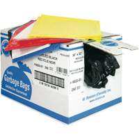 Industrial Garbage Bags, 3X Strong, 35" W x 50" L, 2.7 mils, Orange, Open Top  JL052 | TENAQUIP