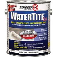 Watertite<sup>®</sup> LX Mold & Mildew-Proof™ Waterproofing Paint, 3.78 L, Gallon, White  JL336 | TENAQUIP