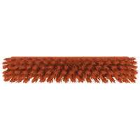 Upright Broom Head, Medium Bristles, 12", Polyester, Orange  JN799 | TENAQUIP