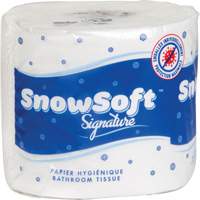 Papier hygiénique de première qualité Snow Soft<sup>MC</sup>, 2 Pli, 600 Feuilles/Rouleu, Longueur 145', Blanc  JO164 | TENAQUIP