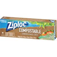 Sacs à sandwich compostables Ziploc<sup>MD</sup>  JP471 | TENAQUIP
