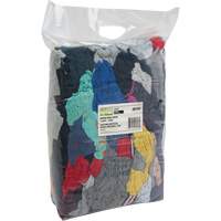 Recycled Material Wiping Rags, Cotton, Mix Colours, 10 lbs. JQ107 | TENAQUIP