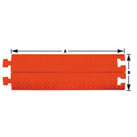 Linebacker<sup>®</sup> General Purpose Cable Protector, 36" L x 11.5" W x 1.625" H  KH702 | TENAQUIP