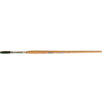 One Stroke Paint Brush, 1/8" Brush Width, Ox Hair, Wood Handle  KP202 | TENAQUIP