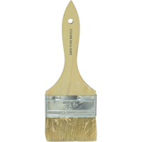 Chip Paint Brush, Bristle, Wood Handle, 3" Width  KP540 | TENAQUIP