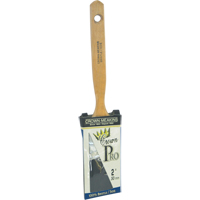 Crown Pro Straight Paint Brush, Bristle, Wood Handle, 2" Width  KP566 | TENAQUIP