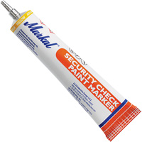 Security Check Paint Marker, 1.7 oz., Tube, Yellow  KP857 | TENAQUIP