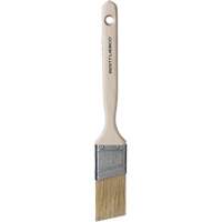 Master Angle Sash Paint Brush, White China, Wood Handle, 1-1/2" Width  KR558 | TENAQUIP