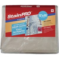 StainPro™ Drop Sheet, 15' L x 12' W, Cloth  KR704 | TENAQUIP