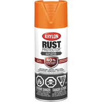 Rust Protector<sup>®</sup> Rust Preventative Enamel, Orange, Gloss, 12 oz., Aerosol Can  KR708 | TENAQUIP