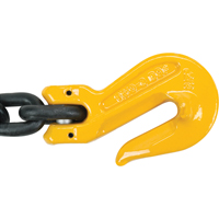 Chain Slings, Grade 80 Chain, Single Legs, Oblong & Slip Hooks, 5/8" x 5'  LT527 | TENAQUIP