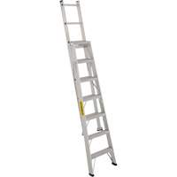 2700 Series Industrial Duty Multi-Way Ladders, 7', Aluminum, 250 lbs. Cap., ANSI 1, CSA 1  MF403 | TENAQUIP