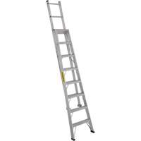 2700 Series Industrial Duty Multi-Way Ladders, 8', Aluminum, 250 lbs. Cap., ANSI 1, CSA 1  MF404 | TENAQUIP