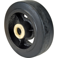 Rubber Wheels, 6" (152 mm) Dia. x 2" (51 mm) W, 550 lbs. (249 kg.) Capacity  MH296 | TENAQUIP