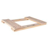 Hardwood Dolly Frame, Not Included Wheels, 900 lbs. Capacity, 18" W x 24" D x 1.5" H MN179 | TENAQUIP