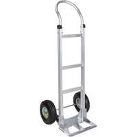 Knocked Down Hand Truck, Continuous Handle, Aluminum, 48" Height, 500 lbs. Capacity MO893 | TENAQUIP