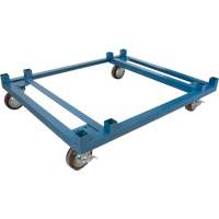 Dolly for Stacking Container, 48.5" W x 40-1/2" D x 10" H, 3000 lbs. Capacity MP096 | TENAQUIP
