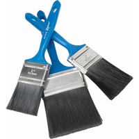 Clipper Latex Paint Brush, Polyester, Plastic Handle, 1-1/2" Width  NA165 | TENAQUIP