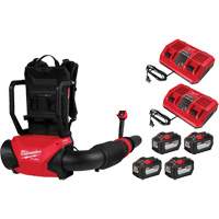 M18 FUEL™ Dual Battery Backpack Blower Kit, 18 V, 155 MPH Output, Battery Powered  NAA201 | TENAQUIP