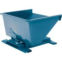 Self-Dumping Hopper, Steel, 3/4 cu.yd., Blue  NB954 | TENAQUIP