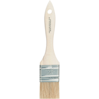 Paint Brush, White China, Wood Handle, 1-3/4" Width  ND936 | TENAQUIP