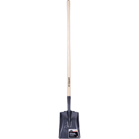 Pro™ Square Point Shovel, Wood, Tempered Steel Blade, Straight Handle, 48" Long  NE310 | TENAQUIP
