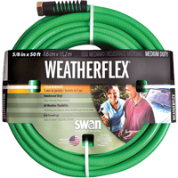 Weatherflex™ Medium Duty Garden Hoses, Vinyl, 5/8" dia. x 50'  NJ404 | TENAQUIP