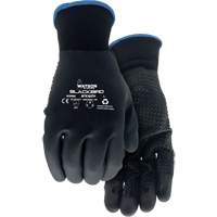 Stealth Blackbird Coated Gloves, X-Large, Microfoam Nitrile Coating, 15 Gauge, Polyester Shell  NKH579 | TENAQUIP