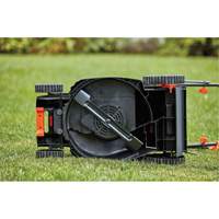 Lawn Mower with Comfort Grip Handle, Push Walk-Behind, Electric, 17" Cutting Width  NO658 | TENAQUIP