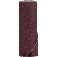 Standard Abrasives™ Straight Cartridge Roll, 80 Grit, 1/2" Dia., Aluminum Oxide, 1-1/2" L, 1/8" Arbor  UAE366 | TENAQUIP