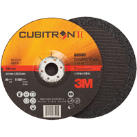 Cubitron™ II Depressed Centre Grinding Wheels, 7" x 1/4", 7/8" arbor, Ceramic  NU210 | TENAQUIP