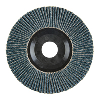 Flap Disc, 4-1/2" x 7/8", Type 27, 60 Grit, Zirconium  NV014 | TENAQUIP