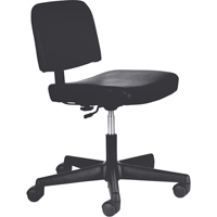 Steno Chairs, Vinyl, Black, 250 lbs. Capacity  OA276 | TENAQUIP